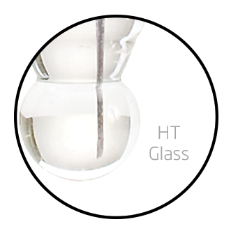 high temperature glass