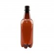 Bottles - PET, Amber, 500mL, Case of 24