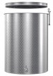 700L Marchisio Stainless Steel Variable Volume Tank - with Flat Bottom, Sample Valve, and TC Bottom Drain