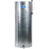 200L Tall Marchisio Stainless Steel Variable Volume Tank - with Flat Bottom and NPT Spigot