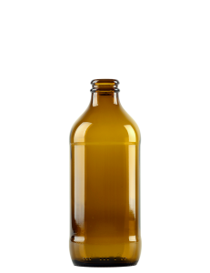 Bottles - Stubby, Amber, 355mL/12oz, Case of 24