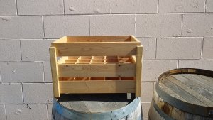 Wooden crate (used)