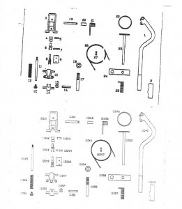 Parts for the ELVAmac Rapid 12 Corker
