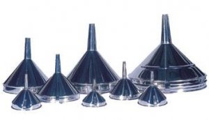 Stainless Steel Funnel - 10cm, 20cm & 30cm
