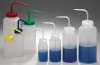 Wash bottle 1000ml.- 4 cap colours