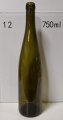 Bottles - Hock, Antique Green, 750mL, Cork Finish, Case of 12