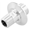 Tri clamp 1 1/2” x 1/2” mpt outside x 1/2" fpt inside