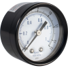 Pressure Gauge, Back Mounted, 1/4" MPT, 0-15 PSI