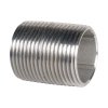 Fittings - MPT to MPT Nipples, Assorted Materials, Assorted Sizes
