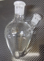 Flask Pear Shaped Glass 50ml (Two Arms)