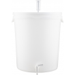 Fermenter Pail 30L with spigot and airlock