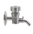Sanitary Sample Valve, 1.5" Tri-clamp