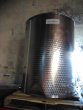 *DAMAGED* 1000L Marchisio Stainless Steel Variable Volume Tank - with Flat Bottom, Sample Valve, and TC Bottom Drain