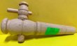 Wood Spigot, Wood 5" #000