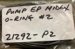 Pump EP MIDEX Part: O-ring Part#2