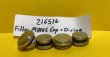 Filter Minus Parts:  Cap & O-Ring