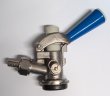 Coupler for Sanke "D" Kegs, Plastic Probe, Stainless Steel Body