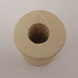 Rubber Bung - #3 Drilled