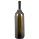 Bottles - Bordeaux, Antique Green, 3L, Punted, Cork Finish, Each "Double Magnum"