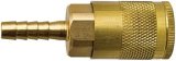 Topping System Gas-side Quick Disconnect - Female Coupler x 3/8" barb