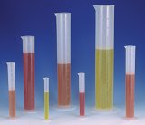 Graduated Cylinder, PMP Plastic - 25mL to 1000ml