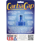 CarbaCap - Carbonator Cap for PET Bottles