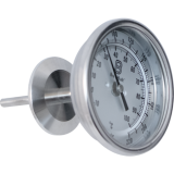 Tri Clamp Thermometer - 1.5" TC, 2" probe
