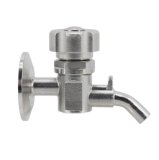 Sanitary Sample Valve, 1.5" Tri-clamp