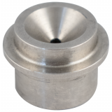 Faucet Adapter for Corny Keg, 1/4" FFL, Stainless Steel