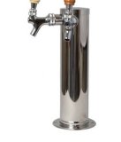 Tower - 2 Faucet, Air Cooled, SS Shanks