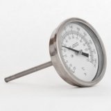Dial Thermometer for Brew Kettle, 1/2" MPT