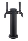 Tower 2 Faucet- Black 3" Column