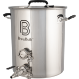 BrewBuilt Kettle with Ball Valve - 10 gallon