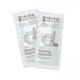Hanna 700682P - Electrode Cleaning Solution Sachets for Brewing Deposits, each & box of 25