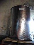 *DAMAGED* 1000L Marchisio Stainless Steel Variable Volume Tank - with Flat Bottom, Sample Valve, and TC Bottom Drain