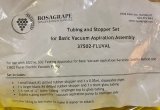 Tubing and Stopper Set for Electric Vacuum Pump