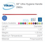 59" Ultra Hygiene Handle