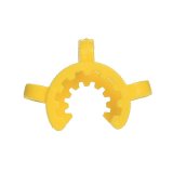 Keck Clamp, Taper- Joint Size #14, Yellow
