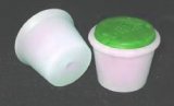 Vented Silicone Bung - Green Top, #10