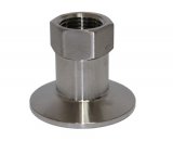 Fittings - Tri-Clamp to FPT, Stainless Steel, Assorted Sizes