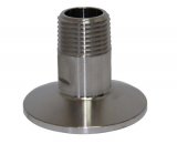 Fittings - Tri-Clamp to MPT, Stainless Steel, Assorted Sizes
