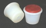 Vented Silicone Bung - Red Top, #11