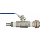 Weldless Kettle Valve with 1/2" hose barb
