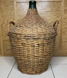 *USED* Demijohn with a Real Wicker Basket - 54L Vintage