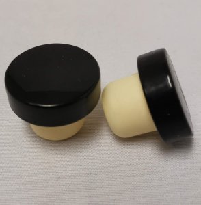 T-Top - Black Cap, Beige Shank (Short), Standard Size