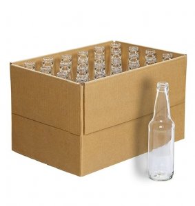 Bottles - Twist-off Beer, Flint, 355mL/12oz, Case of 24