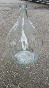 Used 54L Demijohn Glass Only