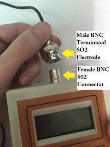 BNC Adapter for SO2 Electrode for Vinmetrica SC-100A/SC-300