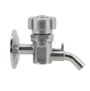 Sanitary Sample Valve, 1.5" Tri-clamp