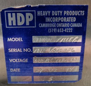 *USED* HDP Bottle Filler